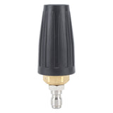 3000PSI Pressure Washer Rotating Turbo Nozzle Quick Connect 360 Degree Rotation Pressure Washer Turbo Tip 1/4in 035