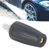 3000PSI Pressure Washer Rotating Turbo Nozzle Quick Connect 360 Degree Rotation Pressure Washer Turbo Tip 1/4in 035 - Extra Image