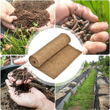 Worm Blanket Jute Fiber Mat All Natural Degradable Jute Fiber Blanket for Compost Cups Compost Boxes - Extra Image