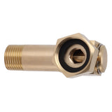 Garden Hose Adapter G1/2 High Hardness Brass Hose Elbow Connector for Replacement