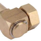 Garden Hose Adapter G1/2 High Hardness Brass Hose Elbow Connector for Replacement