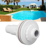 Complete Return Jet Fitting Leakproof PVC 1‑1/2 Inch Inlet Return Fitting for Hayward SP1023 Above Ground Pool