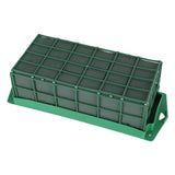 Floral Foam Cage Rectangle Flower Cage Holder Floral Foam with Holder Grid for Fresh Flowers Wedding Party Decoration