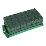 Floral Foam Cage Rectangle Flower Cage Holder Floral Foam with Holder Grid for Fresh Flowers Wedding Party Decoration