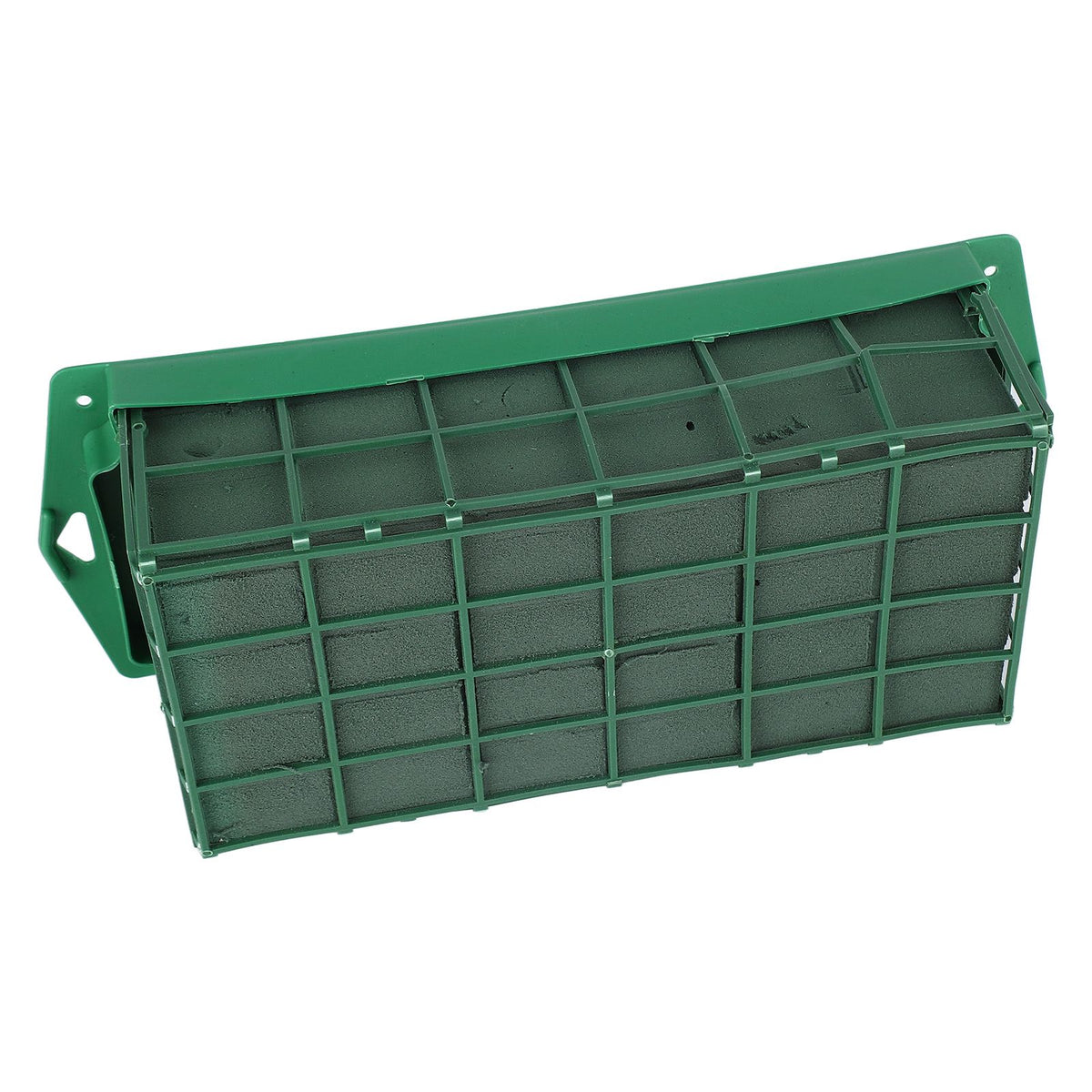Floral Foam Cage Rectangle Flower Cage Holder Floral Foam with Holder Grid for Fresh Flowers Wedding Party Decoration