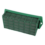 Floral Foam Cage Rectangle Flower Cage Holder Floral Foam with Holder Grid for Fresh Flowers Wedding Party Decoration