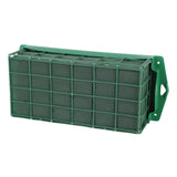 Floral Foam Cage Rectangle Flower Cage Holder Floral Foam with Holder Grid for Fresh Flowers Wedding Party Decoration - Extra Image