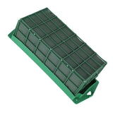 Floral Foam Cage Rectangle Flower Cage Holder Floral Foam with Holder Grid for Fresh Flowers Wedding Party Decoration