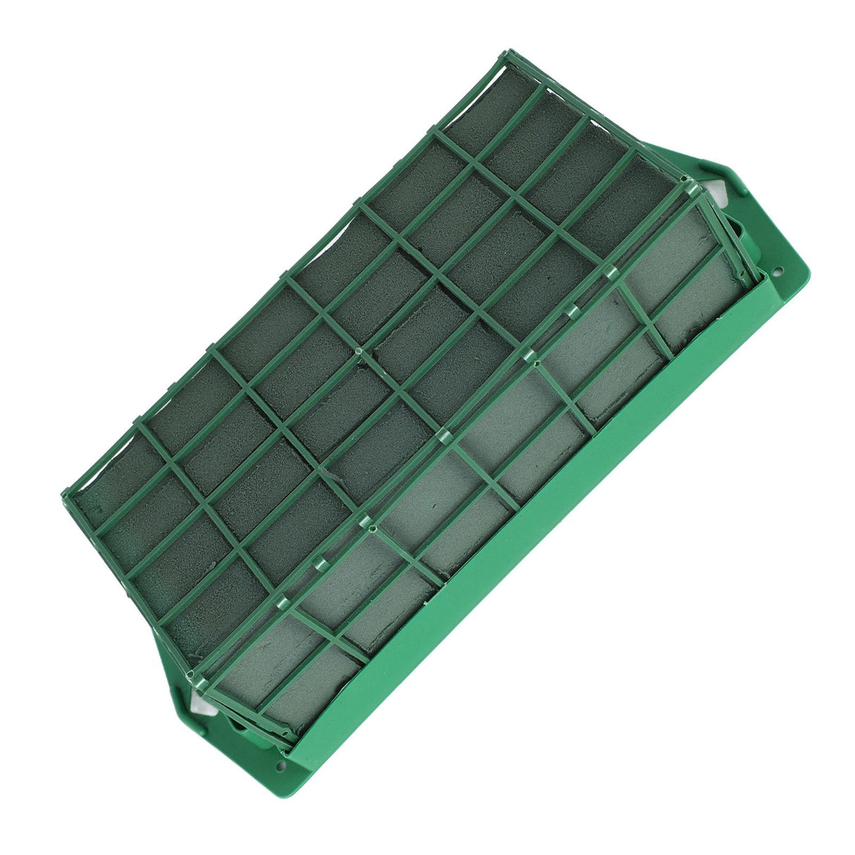 Floral Foam Cage Rectangle Flower Cage Holder Floral Foam with Holder Grid for Fresh Flowers Wedding Party Decoration