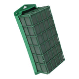 Floral Foam Cage Rectangle Flower Cage Holder Floral Foam with Holder Grid for Fresh Flowers Wedding Party Decoration - Extra Image