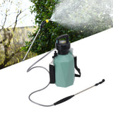 Rhombus 7.4V High Power Battery Powered Sprayer 5L Large Capacity Electric Sprayer for Garden Green