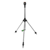 Sprinkler Tripod 360 Degree Rotating Automatic Irrigation Head Liftable Spraying Stand for Garden Lawn - Top-Down View