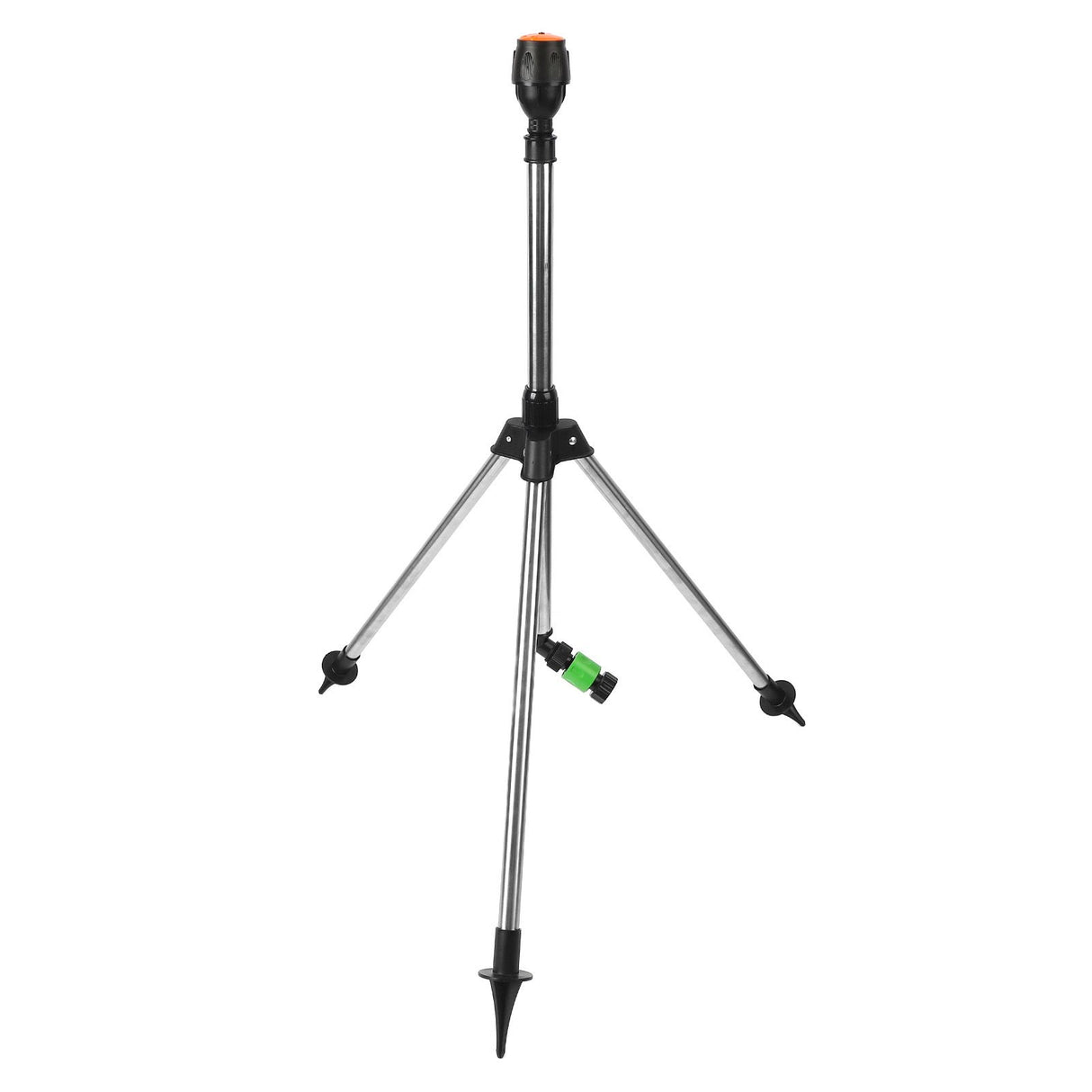 Sprinkler Tripod 360 Degree Rotating Automatic Irrigation Head Liftable Spraying Stand for Garden Lawn
