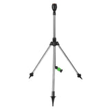 Sprinkler Tripod 360 Degree Rotating Automatic Irrigation Head Liftable Spraying Stand for Garden Lawn