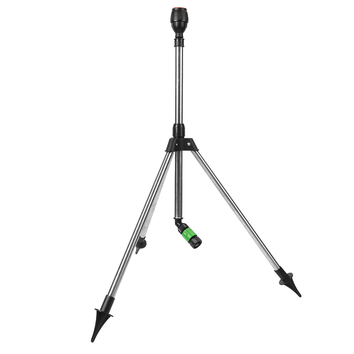 Sprinkler Tripod 360 Degree Rotating Automatic Irrigation Head Liftable Spraying Stand for Garden Lawn