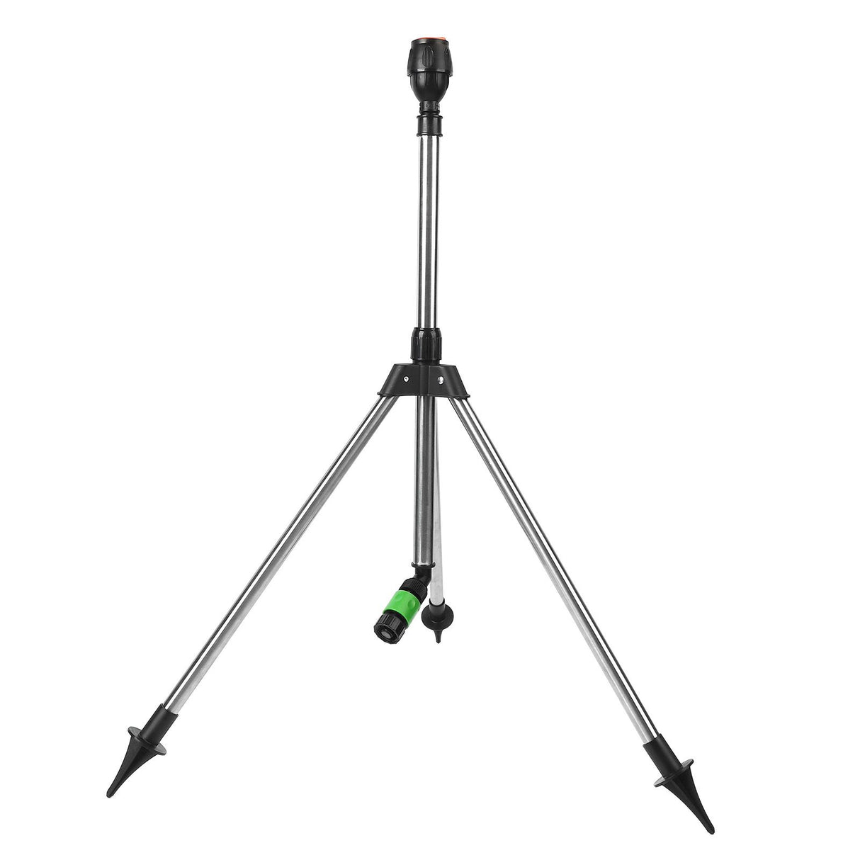 Sprinkler Tripod 360 Degree Rotating Automatic Irrigation Head Liftable Spraying Stand for Garden Lawn