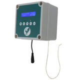 Automatic Chicken Coop Door Controller IP44 Cage Opener Remote Control Poultry House Door Actuator Motor Kit with Timer Light Sensor 100 to 240V AU Plug - Side View