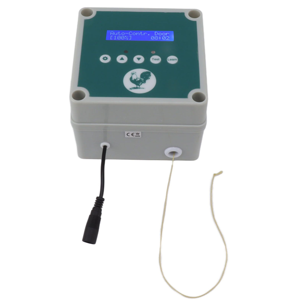 Automatic Chicken Coop Door Controller IP44 Cage Opener Remote Control Poultry House Door Actuator Motor Kit with Timer Light Sensor 100 to 240V AU Plug