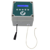 Automatic Chicken Coop Door Controller IP44 Cage Opener Remote Control Poultry House Door Actuator Motor Kit with Timer Light Sensor 100 to 240V AU Plug - Top-Down View