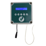 Automatic Chicken Coop Door Controller IP44 Cage Opener Remote Control Poultry House Door Actuator Motor Kit with Timer Light Sensor 100 to 240V AU Plug - 45-Degree Angle