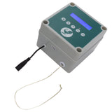 Automatic Chicken Coop Door Controller IP44 Cage Opener Remote Control Poultry House Door Actuator Motor Kit with Timer Light Sensor 100 to 240V AU Plug - Rear View