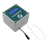 Automatic Chicken Coop Door Controller IP44 Cage Opener Remote Control Poultry House Door Actuator Motor Kit with Timer Light Sensor 100 to 240V AU Plug - Close-Up Angle