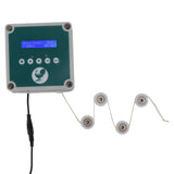 Automatic Chicken Coop Door Controller IP44 Cage Opener Remote Control Poultry House Door Actuator Motor Kit with Timer Light Sensor 100 to 240V AU Plug