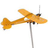 Piper J3 Cub Airplane Weathervane 3D Metal Airplane Weather Vane Outdoor Roof Wind Direction Indicator Garden Decor Large - Extra Image