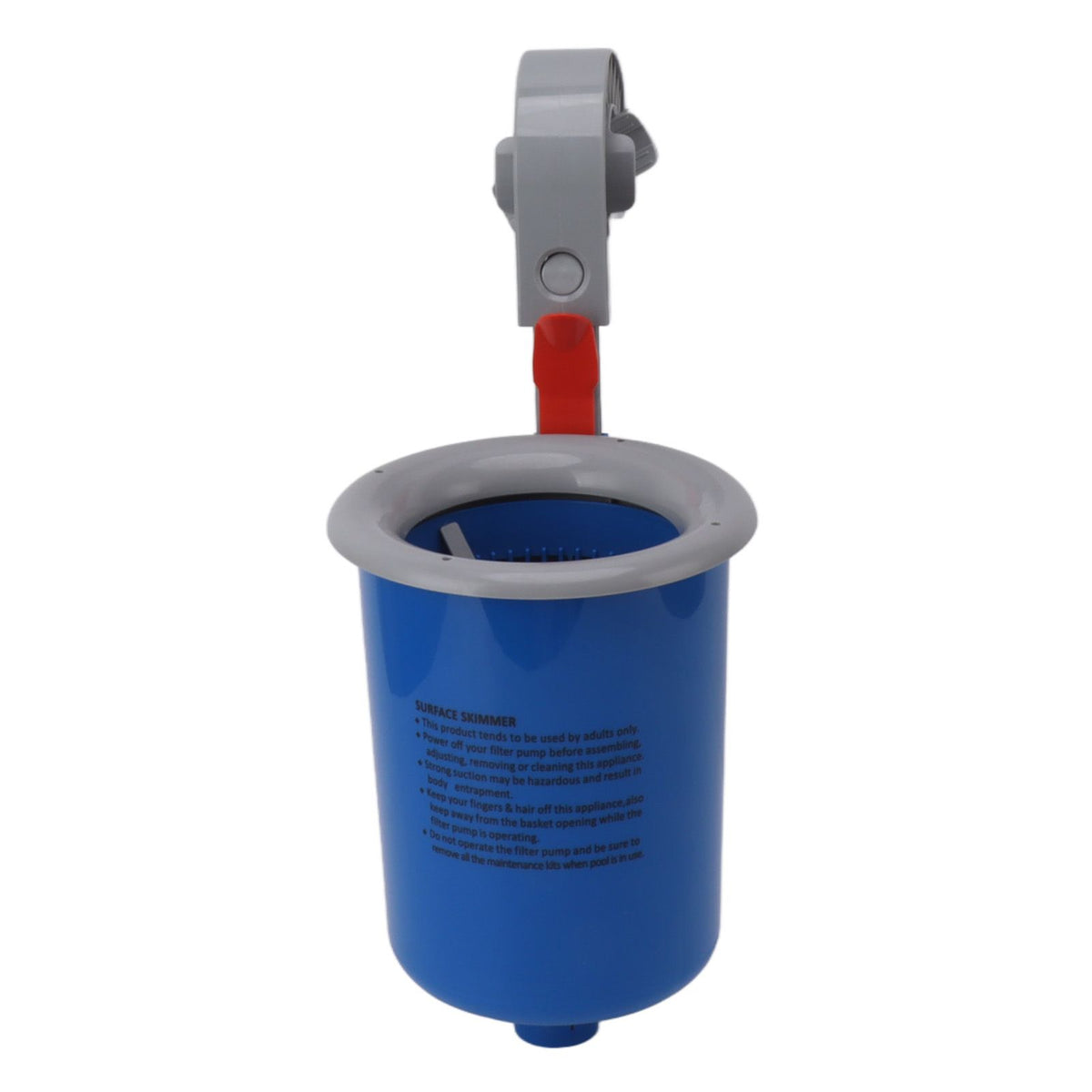 Above Ground Pool Surface Skimmer Blue Wall Mount Pool Surface Automatic Skimmer for Pool Cleaning