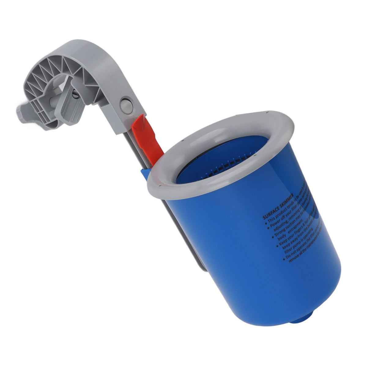 Above Ground Pool Surface Skimmer Blue Wall Mount Pool Surface Automatic Skimmer for Pool Cleaning