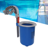 Above Ground Pool Surface Skimmer Blue Wall Mount Pool Surface Automatic Skimmer for Pool Cleaning