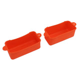 2Pcs Silicone Grease Cup Liners Reusable Drip Pan Liners Silicone Rear Grease Catcher for Griddle