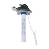 Floating Pool Thermometer Waterproof Cartoon Water Turtle Shape Swimming Pool Thermometer for Indoor Outdoor Spas
