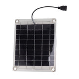 Floating Water Humidifier 20W Double Sided Solar Panel Portable USB Mini Atomization Spray Humidifier for Home Car - 45-Degree Angle