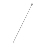 Cow Inseminating Rod 304 Stainless Steel Artificial Animal Breeding Tool 0.25ML 0.5ML Universal - Side View