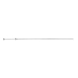Cow Inseminating Rod 304 Stainless Steel Artificial Animal Breeding Tool 0.25ML 0.5ML Universal - Low Angle