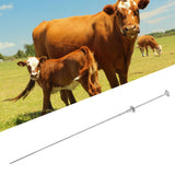 Cow Inseminating Rod 304 Stainless Steel Artificial Animal Breeding Tool 0.25ML 0.5ML Universal - Extra Image