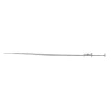 Cattle Insemination Tube 304 Stainless Steel Smoothly Front End Insemination Pipe Breeding Catheter for 0.25ml 0.5ml - Close-Up Angle