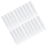 100PCS Breeding Rods Disposable Breeding Catheter Tube Artificial Insemination PE Fine Round Design Wide Compatibility for Cattle Dog Sheep Goat