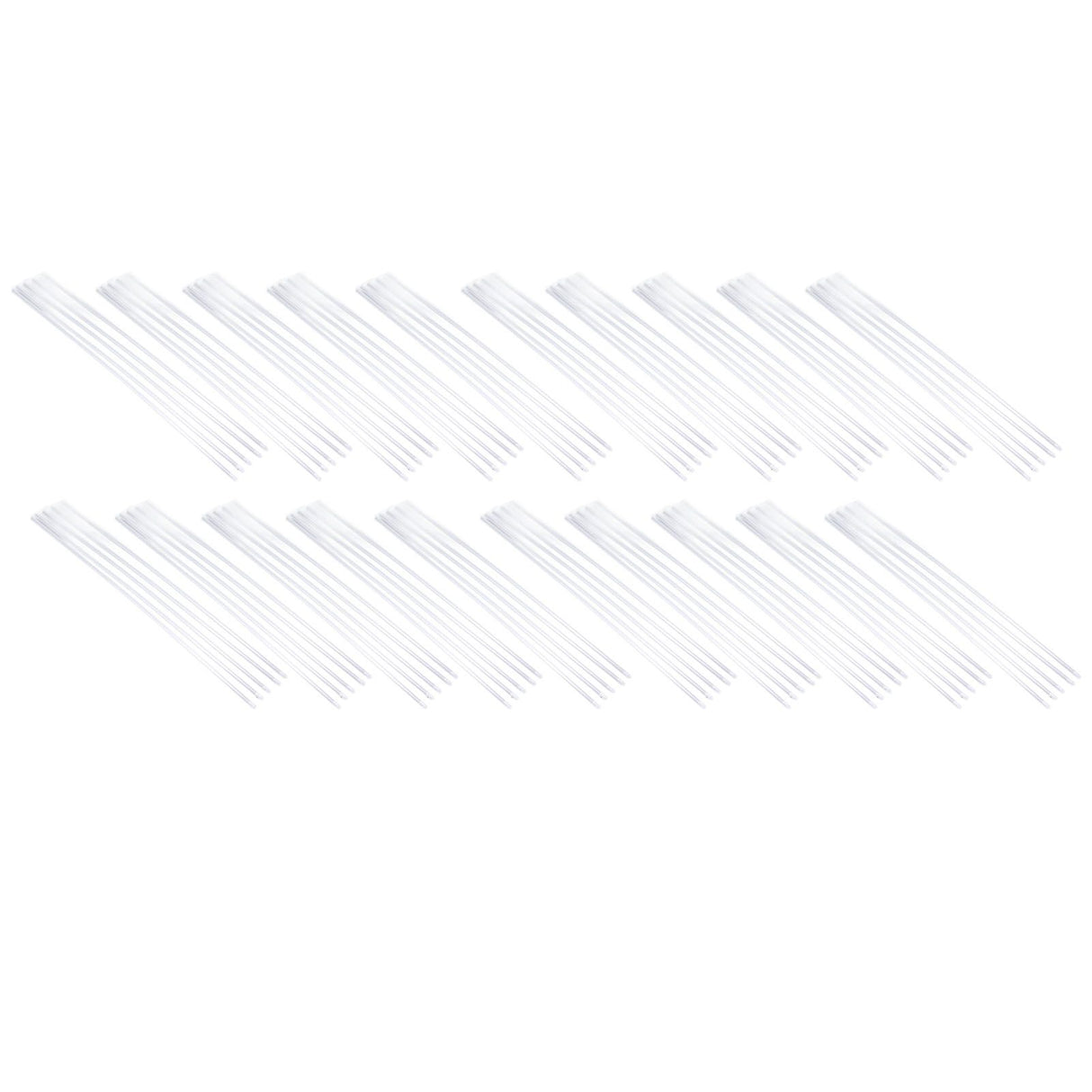 100PCS Breeding Rods Disposable Breeding Catheter Tube Artificial Insemination PE Fine Round Design Wide Compatibility for Cattle Dog Sheep Goat