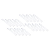 100PCS Breeding Rods Disposable Breeding Catheter Tube Artificial Insemination PE Fine Round Design Wide Compatibility for Cattle Dog Sheep Goat - Rear View
