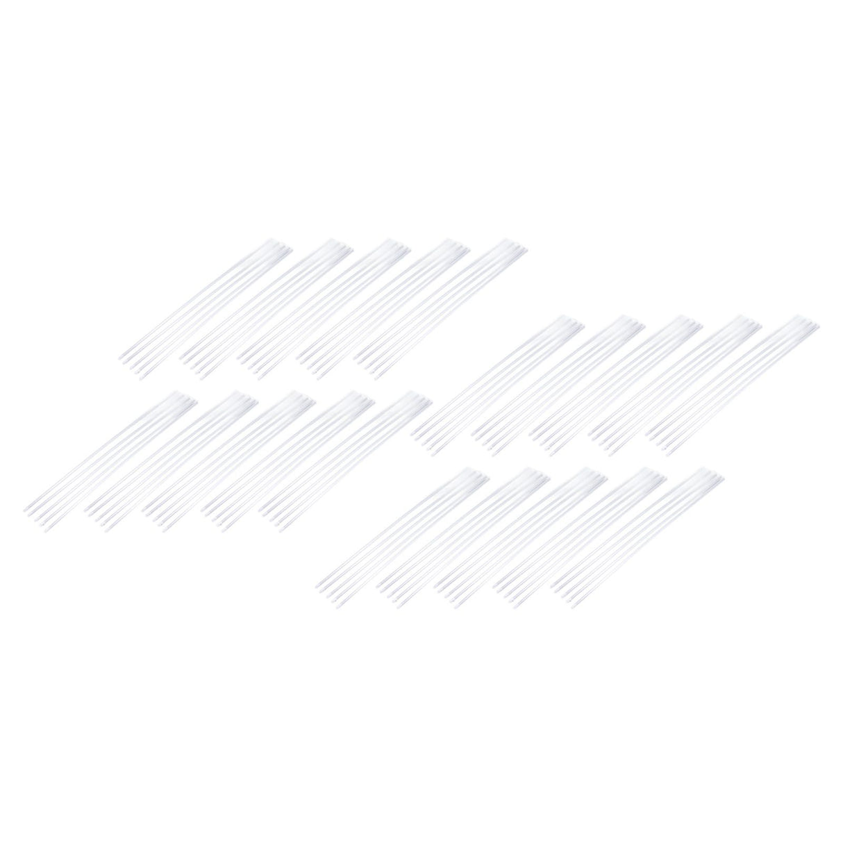 100PCS Breeding Rods Disposable Breeding Catheter Tube Artificial Insemination PE Fine Round Design Wide Compatibility for Cattle Dog Sheep Goat