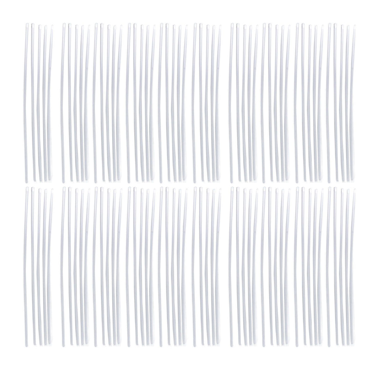 100PCS Breeding Rods Disposable Breeding Catheter Tube Artificial Insemination PE Fine Round Design Wide Compatibility for Cattle Dog Sheep Goat