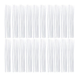 100PCS Breeding Rods Disposable Breeding Catheter Tube Artificial Insemination PE Fine Round Design Wide Compatibility for Cattle Dog Sheep Goat - Low Angle