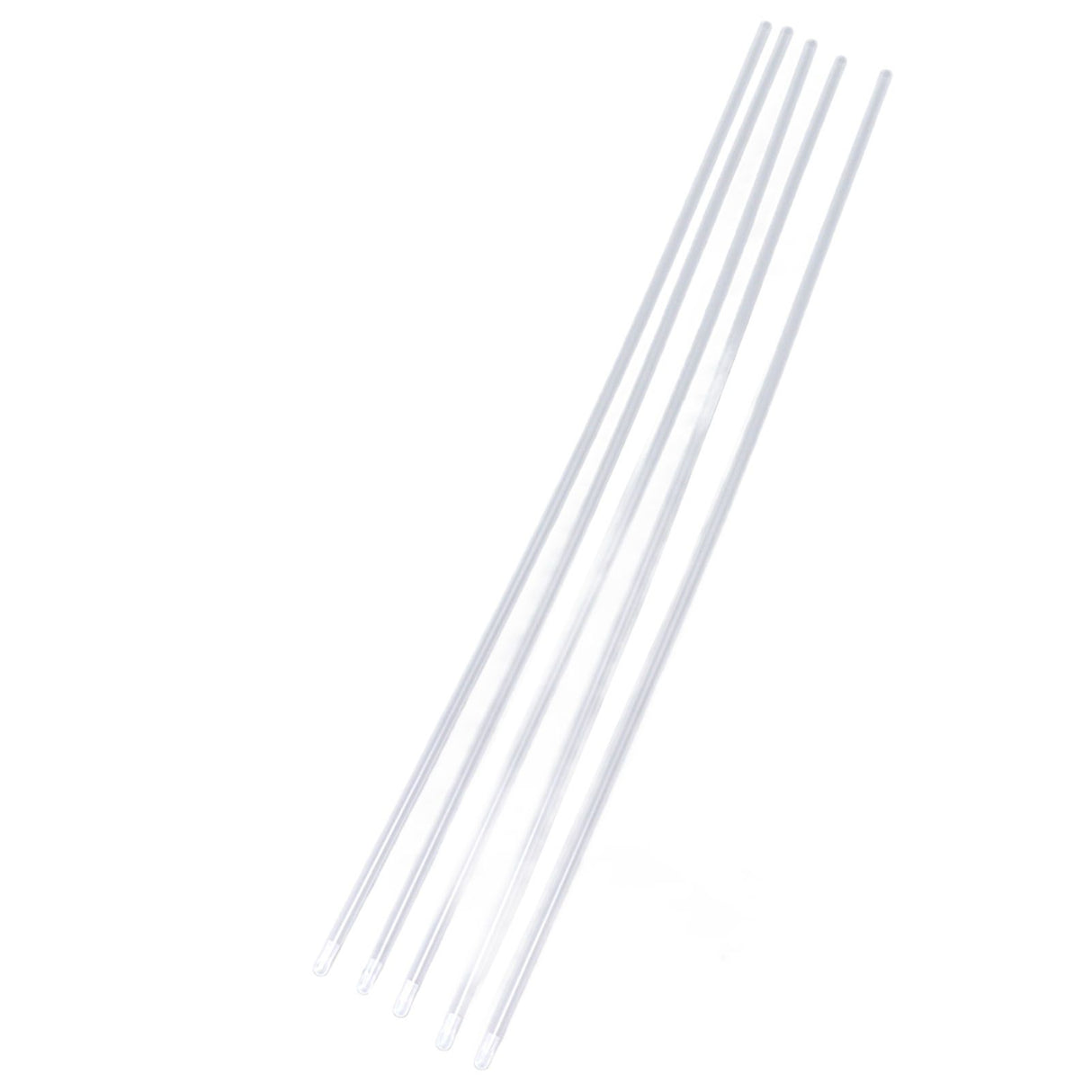 100PCS Breeding Rods Disposable Breeding Catheter Tube Artificial Insemination PE Fine Round Design Wide Compatibility for Cattle Dog Sheep Goat
