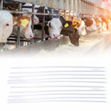 100PCS Breeding Rods Disposable Breeding Catheter Tube Artificial Insemination PE Fine Round Design Wide Compatibility for Cattle Dog Sheep Goat