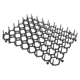 12Pcs Cat Deterrent Mat Anti Cat Dog Network Indoor Outdoor Repellent Training Plastic Spike Mat for Keeping Away Cats Dogs Protecting Plants