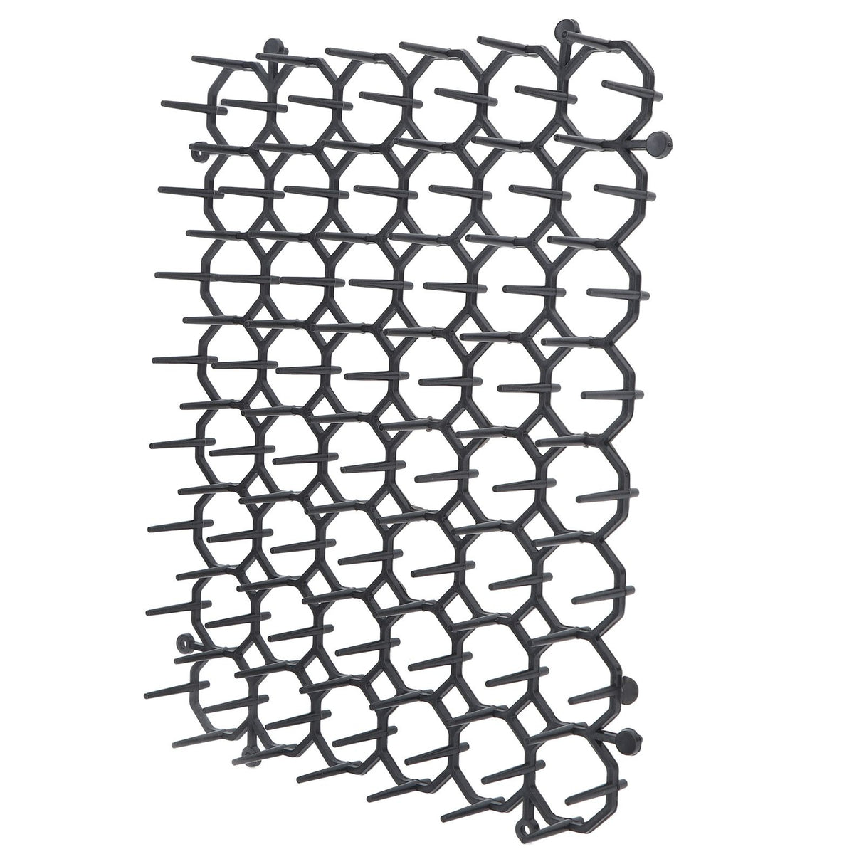 12Pcs Cat Deterrent Mat Anti Cat Dog Network Indoor Outdoor Repellent Training Plastic Spike Mat for Keeping Away Cats Dogs Protecting Plants