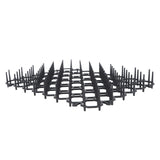 12Pcs Cat Deterrent Mat Anti Cat Dog Network Indoor Outdoor Repellent Training Plastic Spike Mat for Keeping Away Cats Dogs Protecting Plants