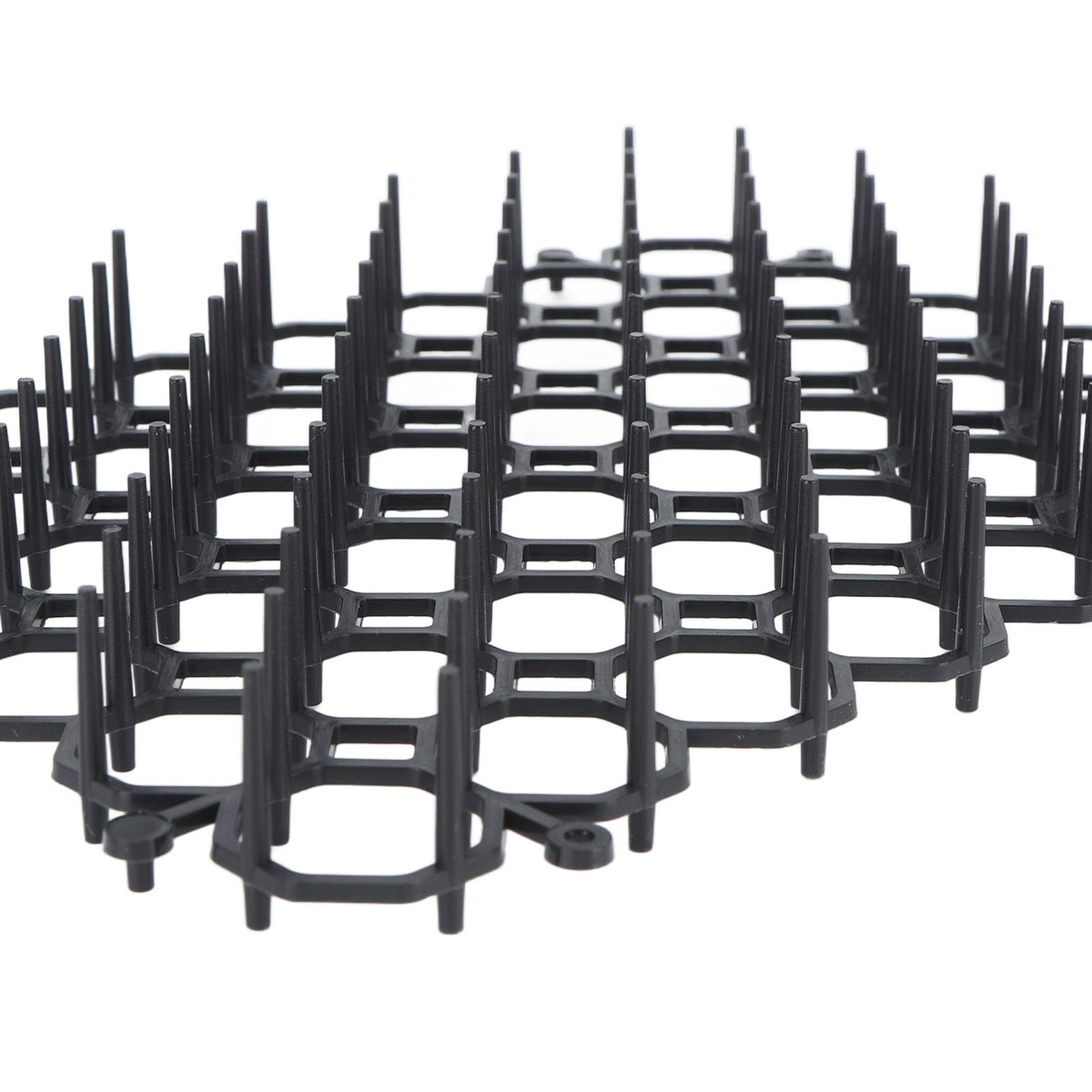 12Pcs Cat Deterrent Mat Anti Cat Dog Network Indoor Outdoor Repellent Training Plastic Spike Mat for Keeping Away Cats Dogs Protecting Plants